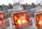 कोयंबटूर में सनकी आशिक की खौफनाक करतूत: रिश्ता टूटने से नाराज होकर प्रेमिका के घर पर फेंका पेट्रोल बम।