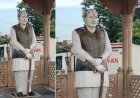 Hathras : चौधरी चरण सिंह की पुण्यतिथि पर केवल औपचारिकता, जर्जर स्मारक और बदहाल प्रतिमा ने खोली उपेक्षा की पोल
