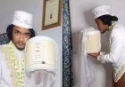 इंडोनेशिया के युवक ने 'राइस कुकर' को बनाया अपनी दुल्हन, अनोखे निकाह की तस्वीरों ने इंटरनेट पर मचाई खलबली।