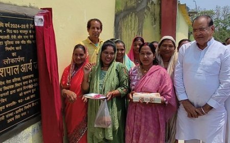 Bajpur: नेता प्रतिपक्ष यशपाल आर्य का जनसंपर्क दौरा: समस्याएं सुनीं, विकास कार्यों का लोकार्पण व गुरुद्वारे के लिए 6 लाख की घोषणा। 