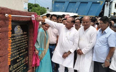 बाजपुर विधानसभा के अंतर्गत कुंडेश्वरी क्षेत्र में 5 करोड़ 14 लाख रुपए की लागत से मार्गो का शिलान्यास।