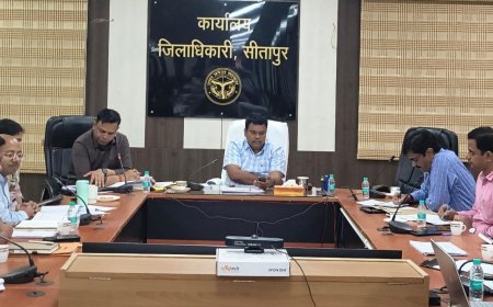Sitapur: हीट वेव से निपटने को डीएम सख्त, सभी विभागों को दिए कड़े निर्देश—प्याऊ, छाया और पेयजल की व्यापक व्यवस्था के आदेश।