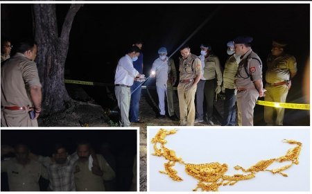 Hardoi: हरदोई में पुलिस का एक्शन मोड: एनकाउंटर के बाद लूट गैंग का पर्दाफाश, 4 गिरफ्तार। 