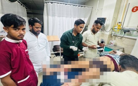 बाजपुर: तेज रफ्तार कार ने युवक को टक्कर मारी हालत गंभीर। 
