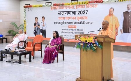 जनगणना-2027 का शुभारंभ: मुख्यमंत्री योगी बोले– सही आंकड़े ही तय करेंगे विकास की नई दिशा।