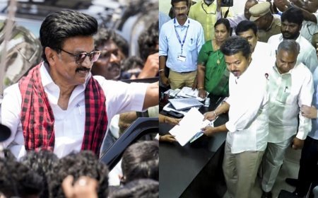 तमिलनाडु में नई सत्ता का संघर्ष: विजय की राह आसान नहीं, स्टालिन की 'वेट एंड वॉच' नीति ने बढ़ाई हलचल।