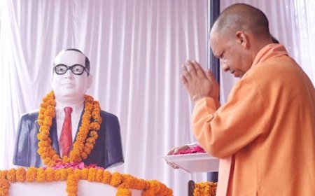 योगी सरकार ने लखनऊ में बनाया बाबा साहेब के विचारों का जीवंत केंद्र, पीएचडी स्तर तक शोध की सुविधा होगी उपलब्ध।