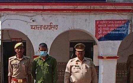 Saharanpur : बड़गांव पुलिस ने मंदिर और ट्यूबवेल में चोरी करने वाले शातिर चोर को पकड़ा