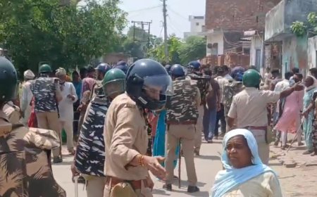 Saharanpur : सहारनपुर के लालवाला में जमीन विवाद को लेकर हिंसक झड़प, पथराव और लाठीचार्ज में आठ घायल