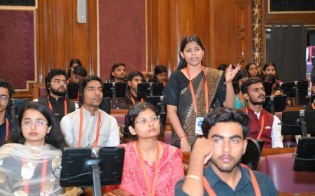 Sultanpur : युवा संसद में चमकीं सुल्तानपुर की नीशू पाण्डेय, विधानसभा में बजट पर दिया प्रभावशाली भाषण