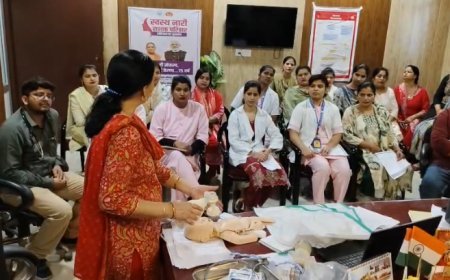 Sambhal : गोल्डन मिनट बचाएगा नवजात की जिंदगी - जिला अस्पताल सम्भल में नवजात शिशुओं को बचाने की विशेष ट्रेनिंग