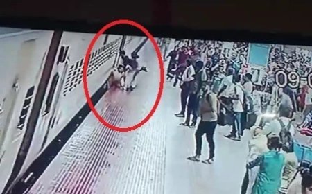 रांची रेलवे स्टेशन पर देवदूत बनकर आईं आरपीएफ कांस्टेबल साविता गारी, चलती ट्रेन से गिरती महिला को मौत के मुंह से निकाला