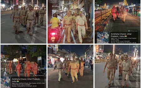 Saharanpur : पुलिस का पैदल गश्त अभियान: नशा और सट्टे के अवैध धंधों पर लगाम लगाना बनी बड़ी चुनौती