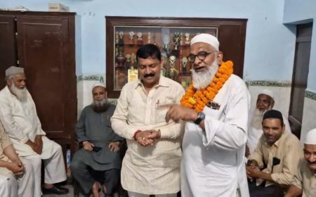 Deoband: तीन वर्ष पूर्ण होने पर किया पालिकाध्यक्ष व सभासदों का स्वागत। 