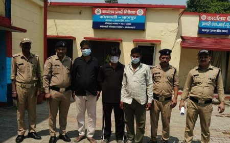 बाजपुर कोतवाली पुलिस की बड़ी कार्रवाई, फरार चल रहे 3 वारंटियों को दबोचा। 