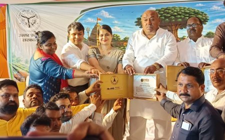 Ambedkarnagar : 899 ग्राम पंचायतों में एक साथ ग्रीन चौपाल, पेट्रोल-डीजल खपत घटाने का प्रस्ताव पारित