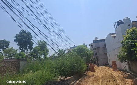 Deoband : दुर्गा कॉलोनी में लटकते बिजली के तारों से हादसे का खतरा, निवासियों ने एसडीओ को दिया ज्ञापन