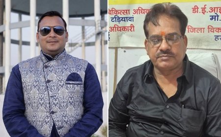 Hardoi: वेतन न मिलने पर भड़के एनएचएम कर्मचारी, 21 मई से अनिश्चितकालीन हड़ताल का ऐलान। 