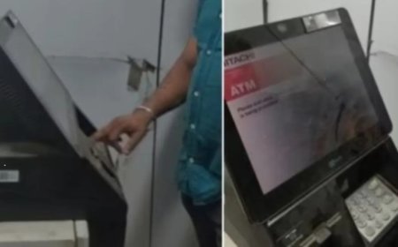 महाराष्ट्र के वसई में एटीएम मशीन में अचानक आई बड़ी तकनीकी खराबी, 100 रुपये की जगह हाथ में आने लगे 500 के नोट।