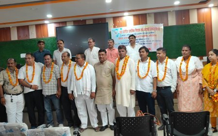 Hardoi: कोथावां ब्लॉक शिक्षक संघ चुनाव संपन्न, प्रभाशंकर अध्यक्ष व विनोद कुमार सिंह बने मंत्री। 
