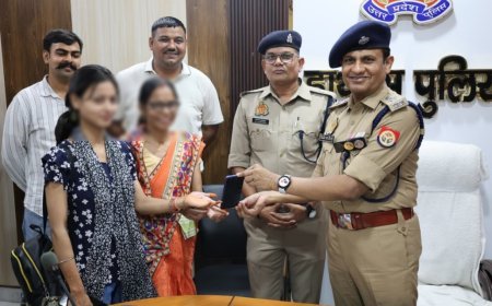 बरामद किए गए 21 लाख के 102 गुमशुदा मोबाइल, फोन पाकर खिले स्वामियों के चेहरे