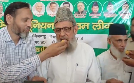 Sambhal : केरल-तमिलनाडु की जीत से गदगद मुस्लिम लीग, यूपी में कांग्रेस संग गठबंधन और 30% आरक्षण की उठाई मांग