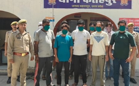 Saharanpur : सैयद माजरा टोल प्लाजा पर हंगामा और मारपीट करने वाले 10 आरोपी गिरफ्तार