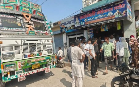 Saharanpur : छुटमलपुर में नो एंट्री से बचने के चक्कर में ट्रक ने बच्चे को कुचला, हालत गंभीर