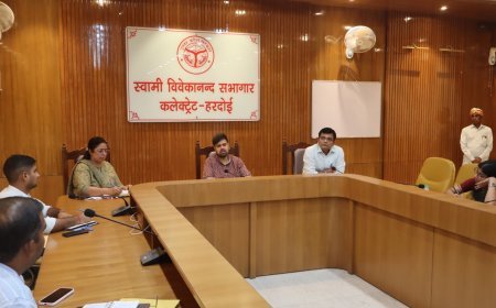 Hardoi : भीषण गर्मी और लू से बचने के लिए जिलाधिकारी ने जारी की गाइडलाइन, लोगों से सावधानी बरतने की अपील