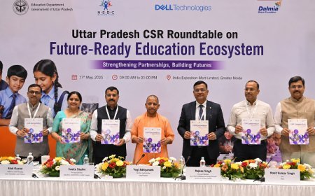 योगी सरकार के नेतृत्व में ‘फ्यूचर रेडी’ शिक्षा व्यवस्था पर जोर, नोएडा में सीएसआर राउंड टेबल, 100 से अधिक संस्थाओं की सहभागिता।