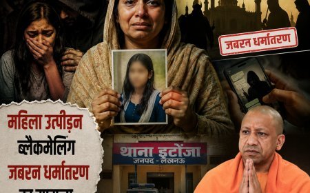 Lucknow : महिला को जाल में फंसाकर धर्म परिवर्तन कराने और डराने-धमकाने का आरोप, पीड़िता की मां ने मुख्यमंत्री से मांगी मदद