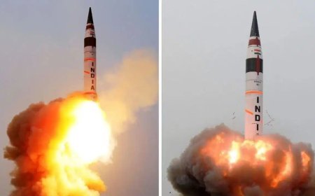 चांदीपुर से अग्नि-1 बैलिस्टिक मिसाइल का सफल प्रक्षेपण, भारत ने दिखाई अपनी अभेद्य सामरिक ताकत।