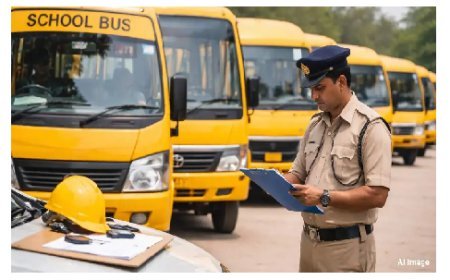 Hardoi: स्कूली वाहनों की फिटनेस एवं परमिट नवीनीकरण का कार्य तत्काल करा लेंः-एआरटीओं