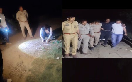 Saharanpur : मुठभेड़ के बाद 25 हजार का इनामी बदमाश गिरफ्तार, पैर में लगी गोली