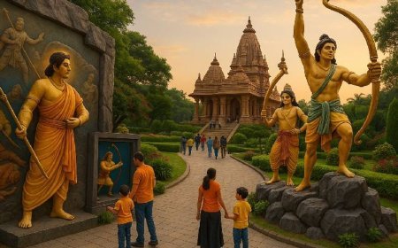 Ayodhya : अयोध्या में बनेगा भव्य लव-कुश पार्क, 17.72 करोड़ की लागत से 'कचरे से कला' थीम पर होगा विकास