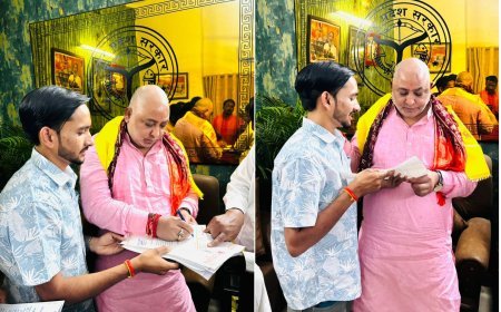 Hardoi : पिहानी में रोडवेज बस स्टैंड बनवाने की मांग, भाजयुमो नगर अध्यक्ष ने परिवहन मंत्री को सौंपा पत्र