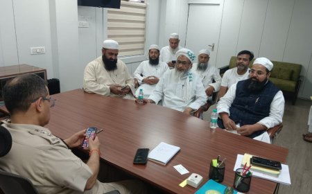 पीतमपुरा तोड़फोड़ मामला- विधायक के खिलाफ कानूनी कार्रवाई के लिए जमीयत ने पुलिस को सौंपा ज्ञापन