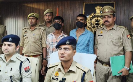 Saharanpur : ईंट से हमला कर युवक की हत्या और शव नाले में फेंकने का मामला, पुलिस और एसओजी की संयुक्त कार्रवाई में दो आरोपी गिरफ्तार