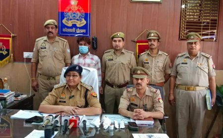Hapur : त्योहार से पहले पुलिस की बड़ी कार्रवाई, चोरी और लूटपाट करने वाले गिरोह के चार सदस्य गिरफ्तार