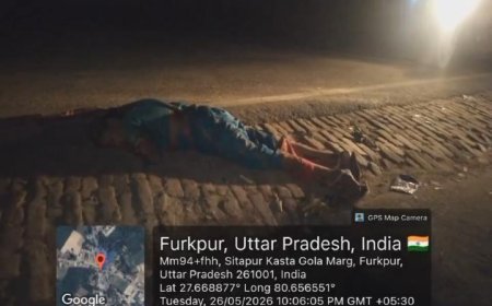 Sitapur : थाने के पास सड़क किनारे बेसुध पड़ी रही पीड़िता, सोशल मीडिया पर वीडियो वायरल होने के बाद कानून व्यवस्था पर उठे सवाल