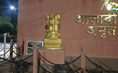 Hardoi : हरदोई में डीएम चौराहे से नहीं हटाया गया अशोक स्तंभ, सोशल मीडिया पर चल रही खबरें झूठी