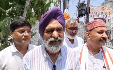 Sambhal: चौधरी चरण सिंह को श्रद्धांजलि, एमएलसी हरि सिंह ढिल्लों बोले- गांव और किसान की आवाज थे चौधरी साहब