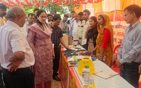 Hardoi : सीडीओ नेहा ब्याडवाल ने चौपाल लगाकर सुनीं समस्याएं, गौशाला और पेयजल परियोजना का किया निरीक्षण
