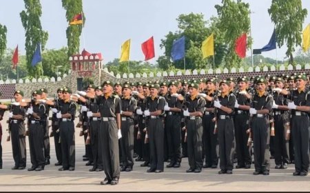 Ayodhya: डोगरा रेजिमेंटल सेंटर में भव्य पासिंग आउट परेड, 835 अग्निवीर बने भारतीय सेना का हिस्सा