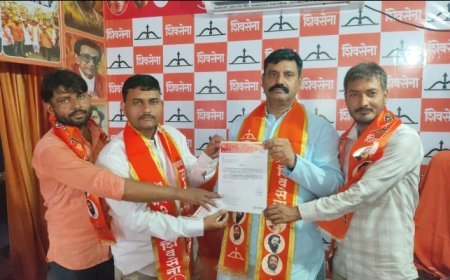 Ayodhya: 2027 विधानसभा चुनाव की तैयारी में जुटी शिवसेना, अनुराग शुक्ला बने जिला प्रभारी। 