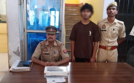 Hathras: हत्या के प्रयास के मामले में नामजद आरोपी गिरफ्तार, तमंचा व कारतूस बरामद। 