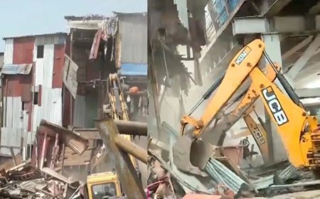 दिल्ली में अतिक्रमण के खिलाफ अब तक की सबसे बड़ी प्रशासनिक कार्रवाई, कई बहुमंजिला अवैध इमारतें जमींदोज