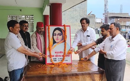 Saharanpur : सपा कार्यकर्ताओं ने मनाई रानी अहिल्याबाई होल्कर की जयंती, संगठन की मजबूती पर दिया जोर