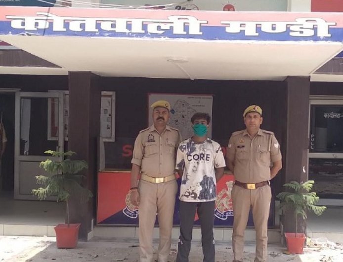 Saharanpur: थाना कोतवाली मण्डी पुलिस ने दुष्कर्म के मुकदमे में 1 वांछित अभियुक्त  गिरफ्तार। 