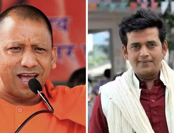 'रवि किशन जैसे लंबे बाल नहीं, मेरे जैसे छोटे बाल रखें', मुख्यमंत्री योगी का युवाओं को मजाकिया परामर्श।